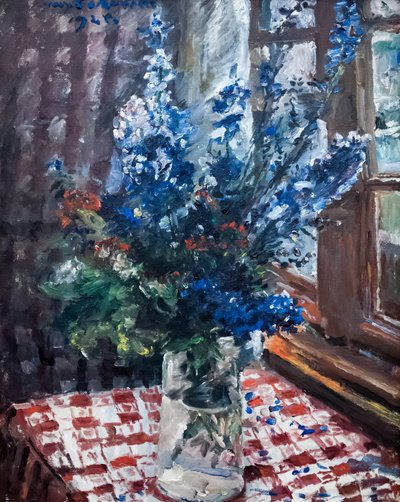 Larkspur by Lovis Corinth